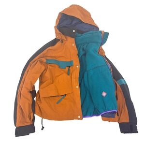 MEASURE VTG Sierra Designs 3 In 1 Ski Apres Gaper Day Snowboard Jacket Retro M